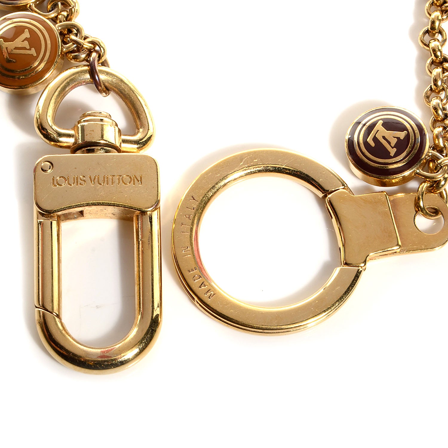 Louis Vuitton Pastilles Bag Charm Brown 5 of 9