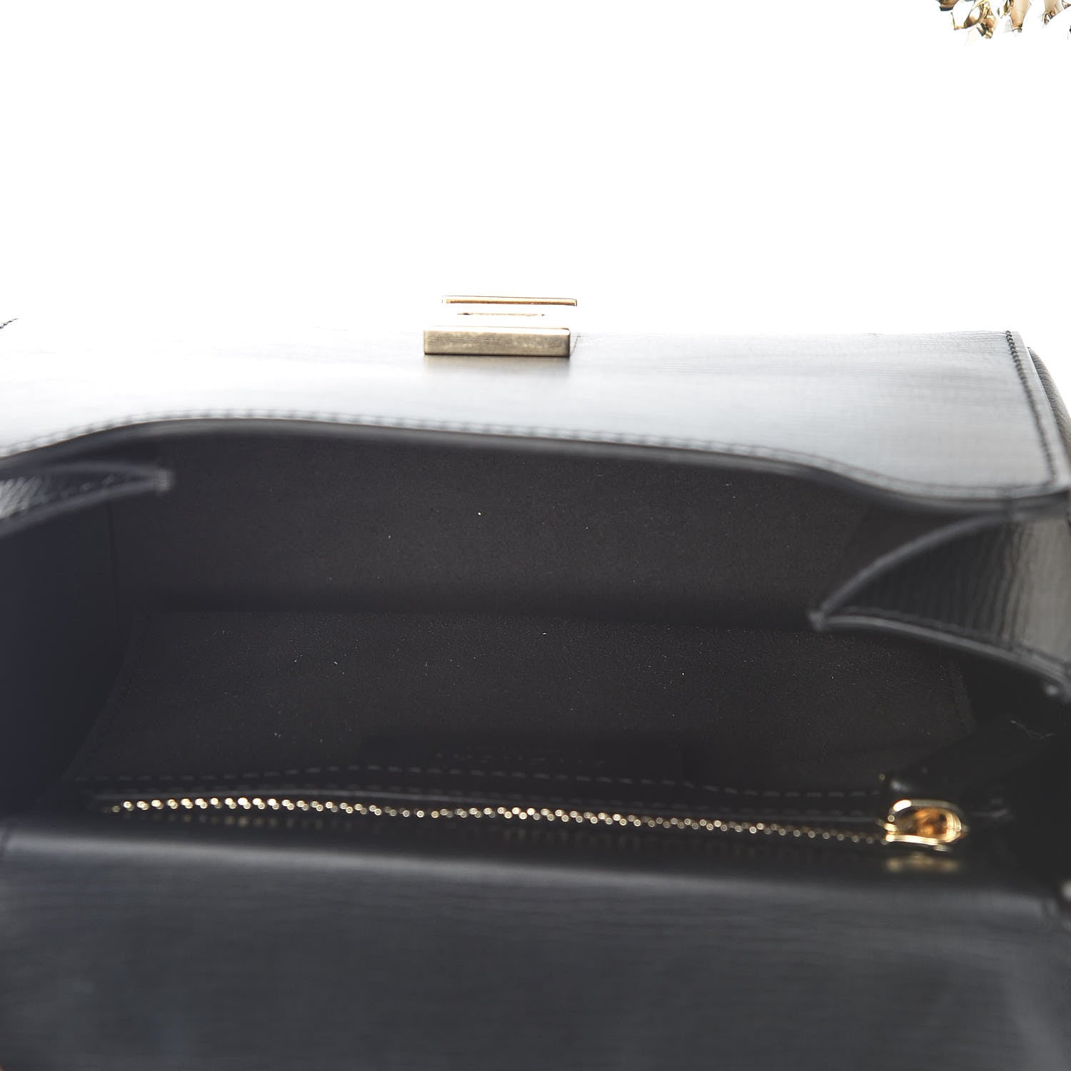 Givenchy Textured Calfskin Mini Pandora Box Chain Crossbody Bag Black 7 of 12