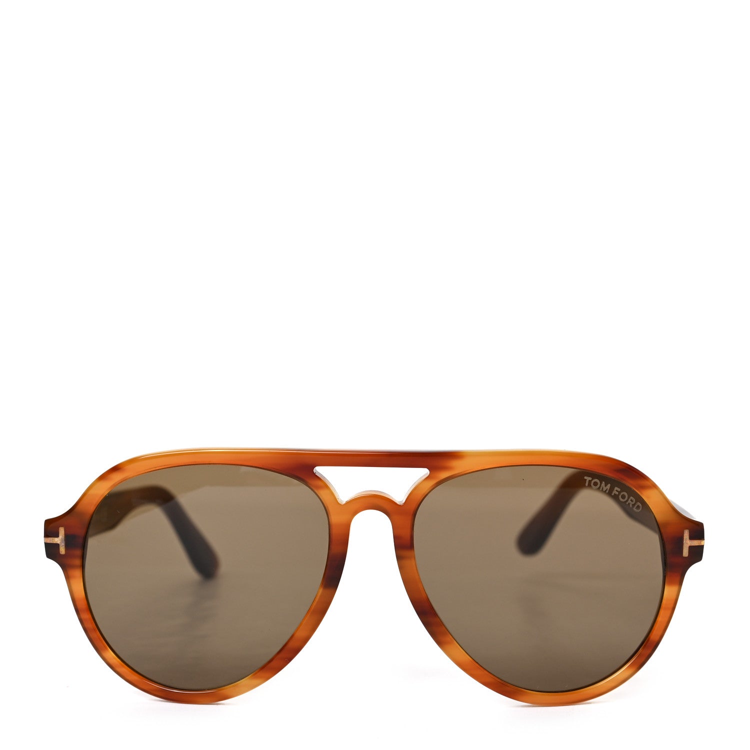 Tom Ford Acetate Rory Aviator Sunglasses TF596 Dark Havana 2 of 7