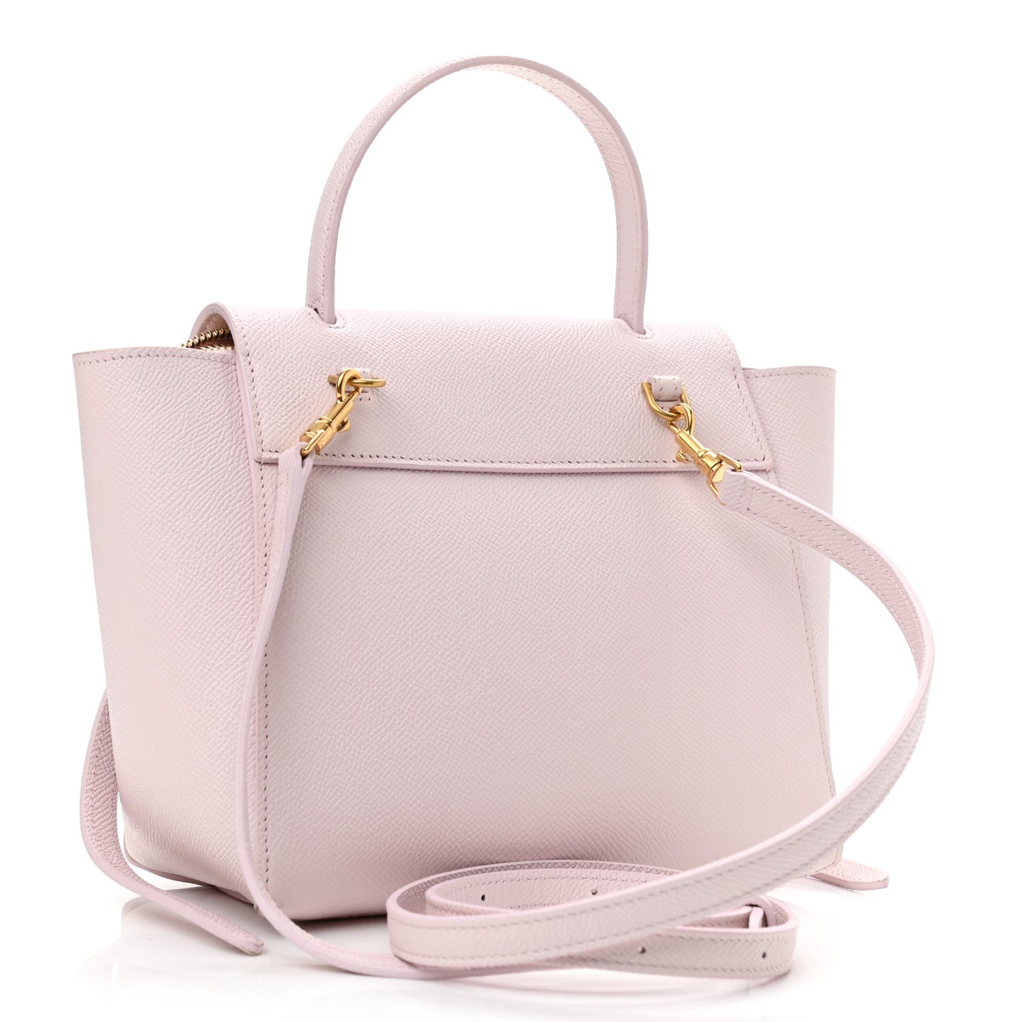 Grained Calfskin Pico Belt Bag Poudre