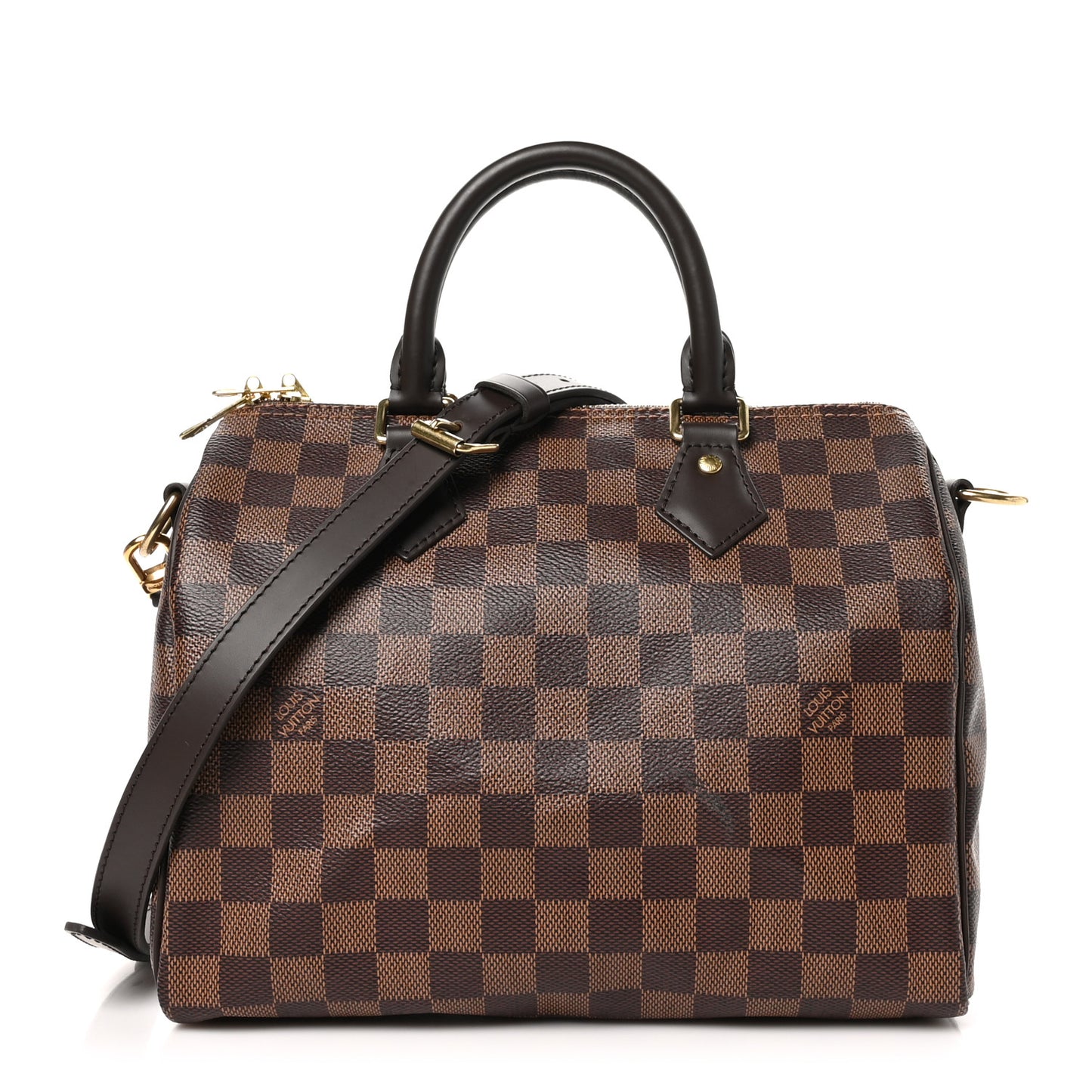 Damier Ebene Speedy Bandouliere 25