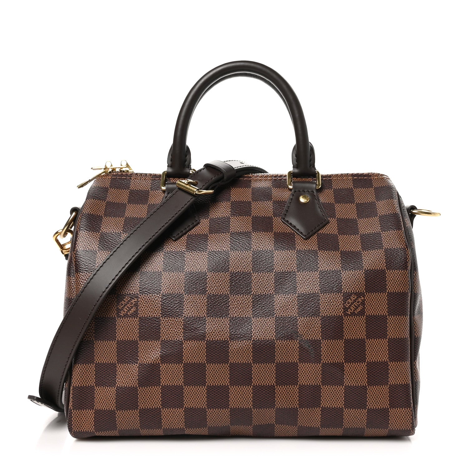 Louis Vuitton Damier Ebene Speedy Bandouliere 25 1 of 10