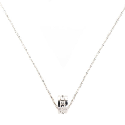 Bulgari 18K White Gold Parentesi Pendant Necklace 1 of 7