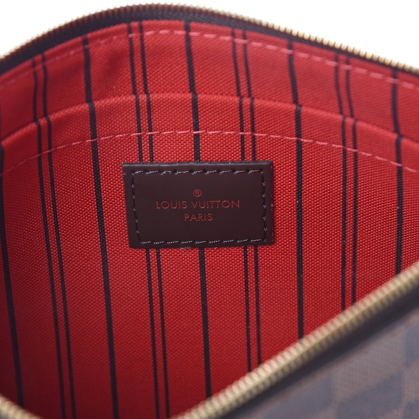 Damier Ebene Neverfull MM GM Pochette