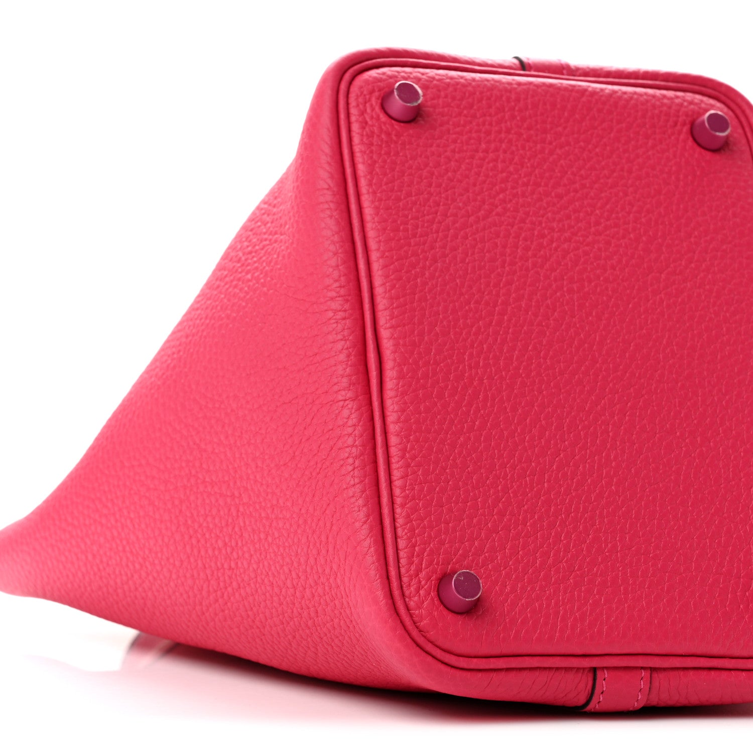 Hermes Taurillon Clemence Monochrome Picotin Lock 18 PM Rose Mexico 9 of 10