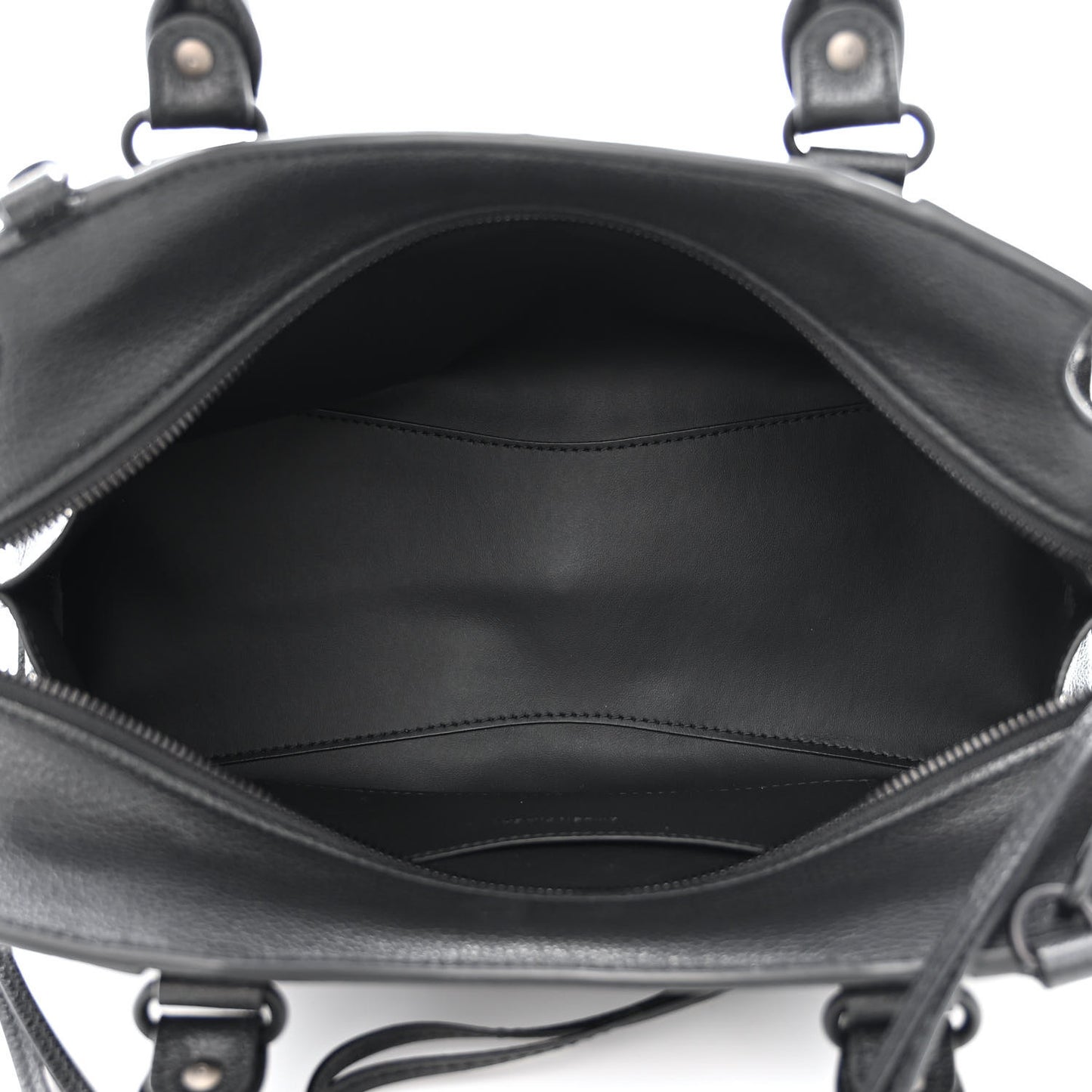 Grained Calfskin Neo Classic Black Hardware S City Black