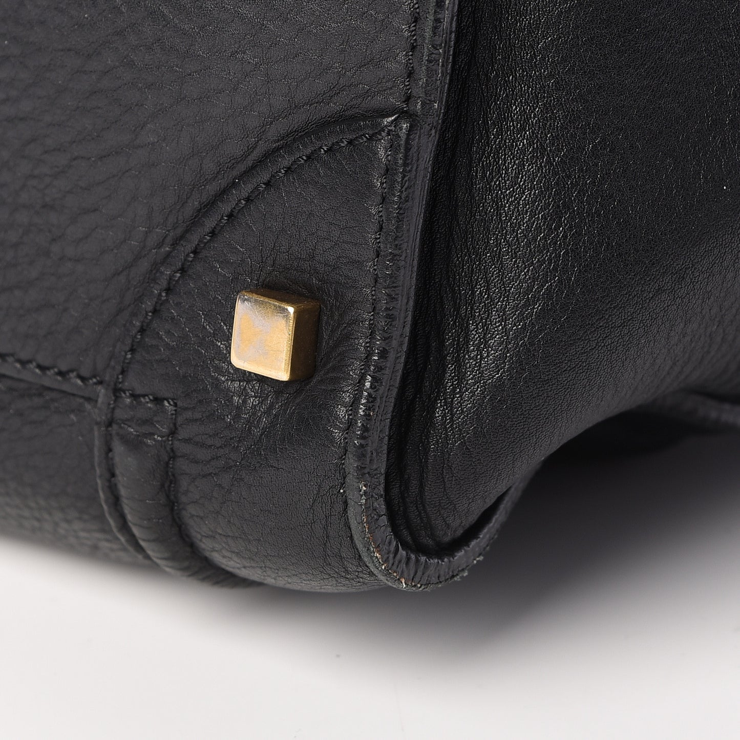 Smooth Calfskin Mini Luggage Black