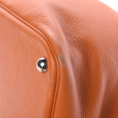 Hermes Taurillon Clemence Bolide 45 Potiron 10 of 15