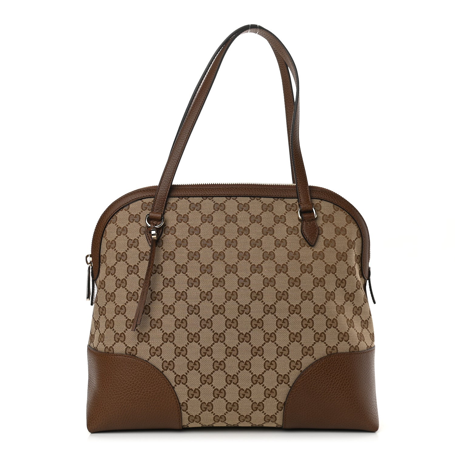 Gucci Monogram Medium Bree Shoulder Bag Beige Tabacco 1 of 9