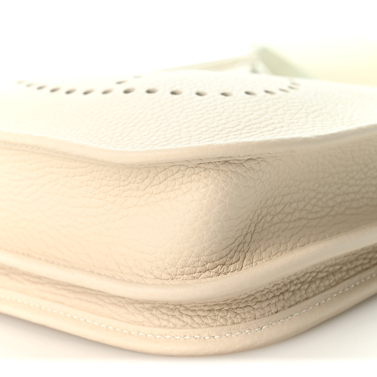 Hermes Taurillon Clemence Evelyne 23 Poche III Craie 10 of 10