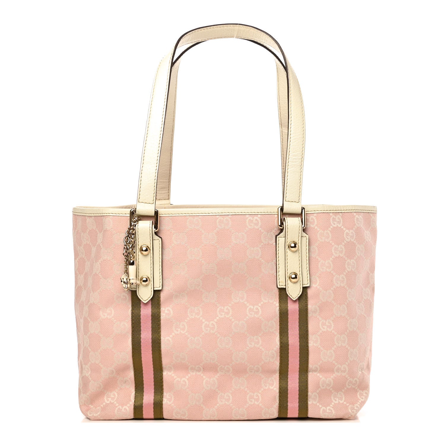 Gucci Monogram Medium Jolicoeur Tote Pink 1 of 13
