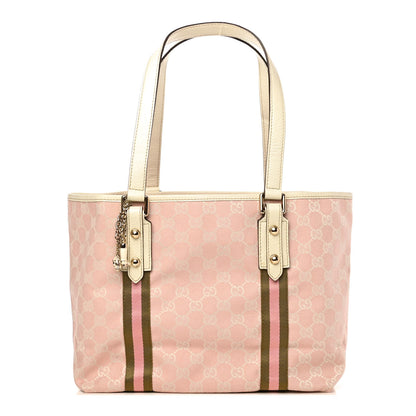 Gucci Monogram Medium Jolicoeur Tote Pink 1 of 13