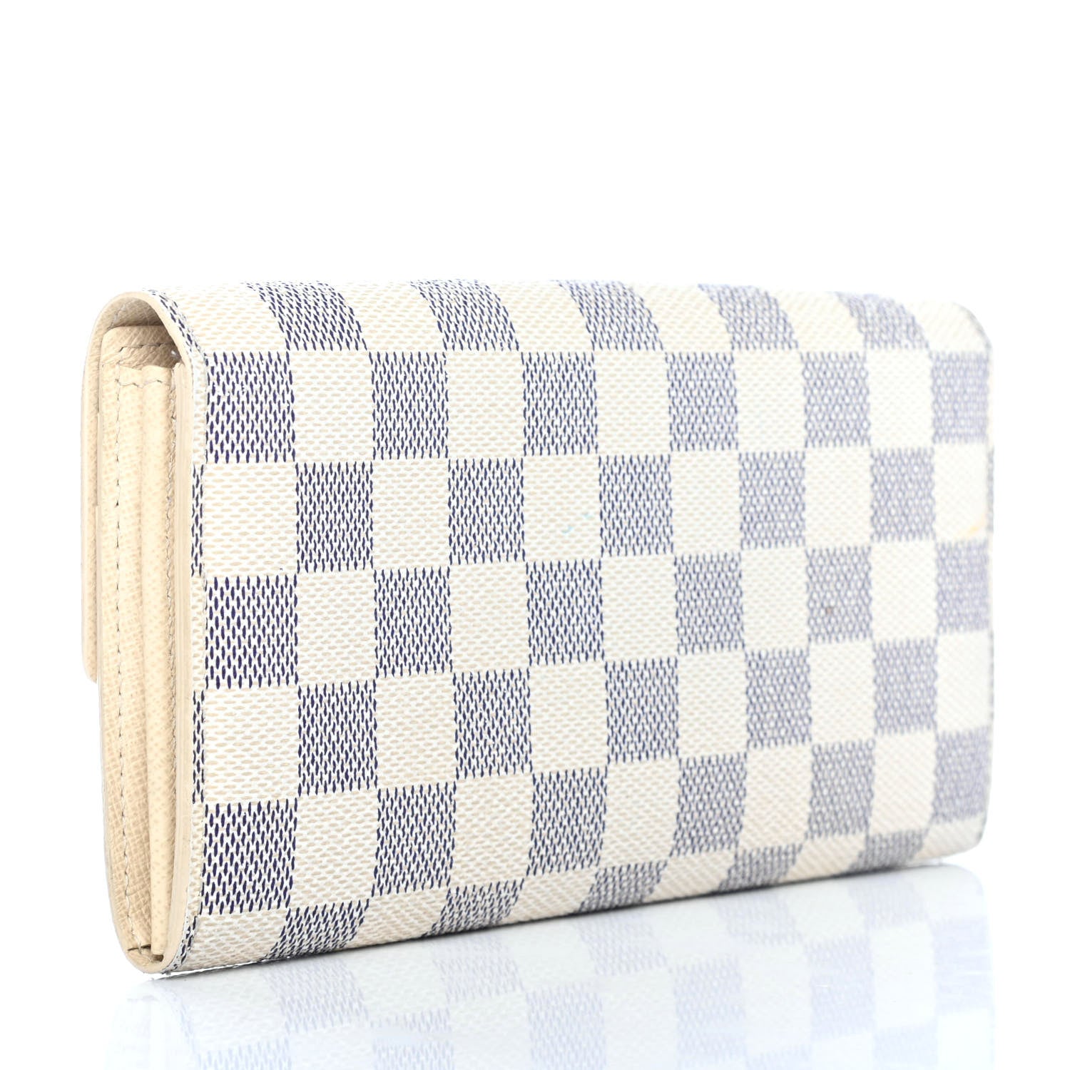 Louis Vuitton Damier Azur Sarah Wallet 2 of 4