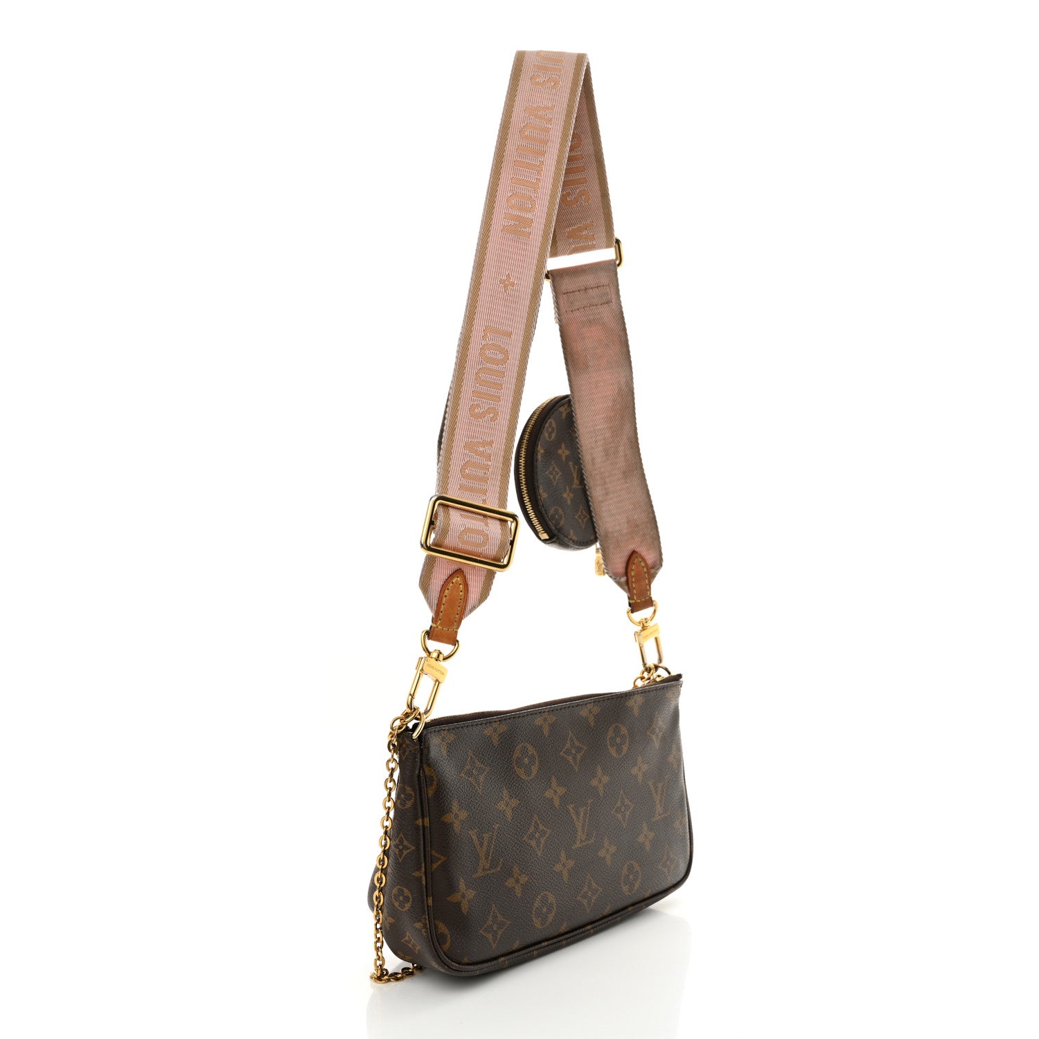 Louis Vuitton Monogram Multi Pochette Accessories Rose Clair 3 of 18
