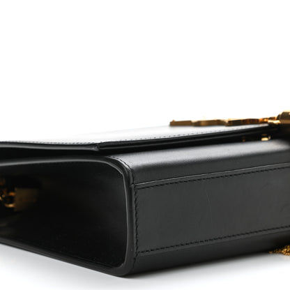 Saint Laurent Smooth Calfskin Medium Classic Monogram Kate Tassel Satchel Black 9 of 14