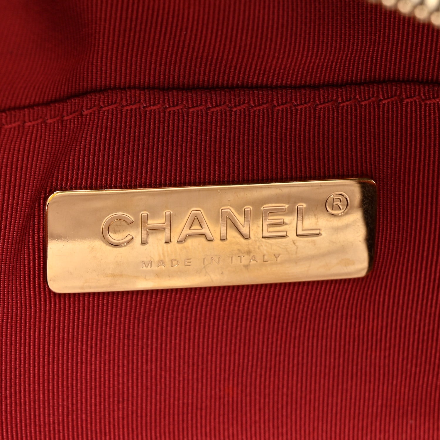 Chanel Lambskin Quilted Linked In Waist Bag Black 6 of 10