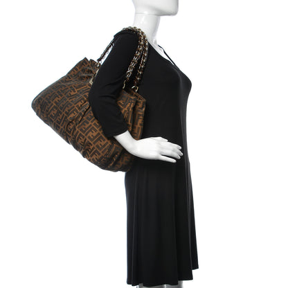Fendi Zucca Mia Tote Tobacco 2 of 11