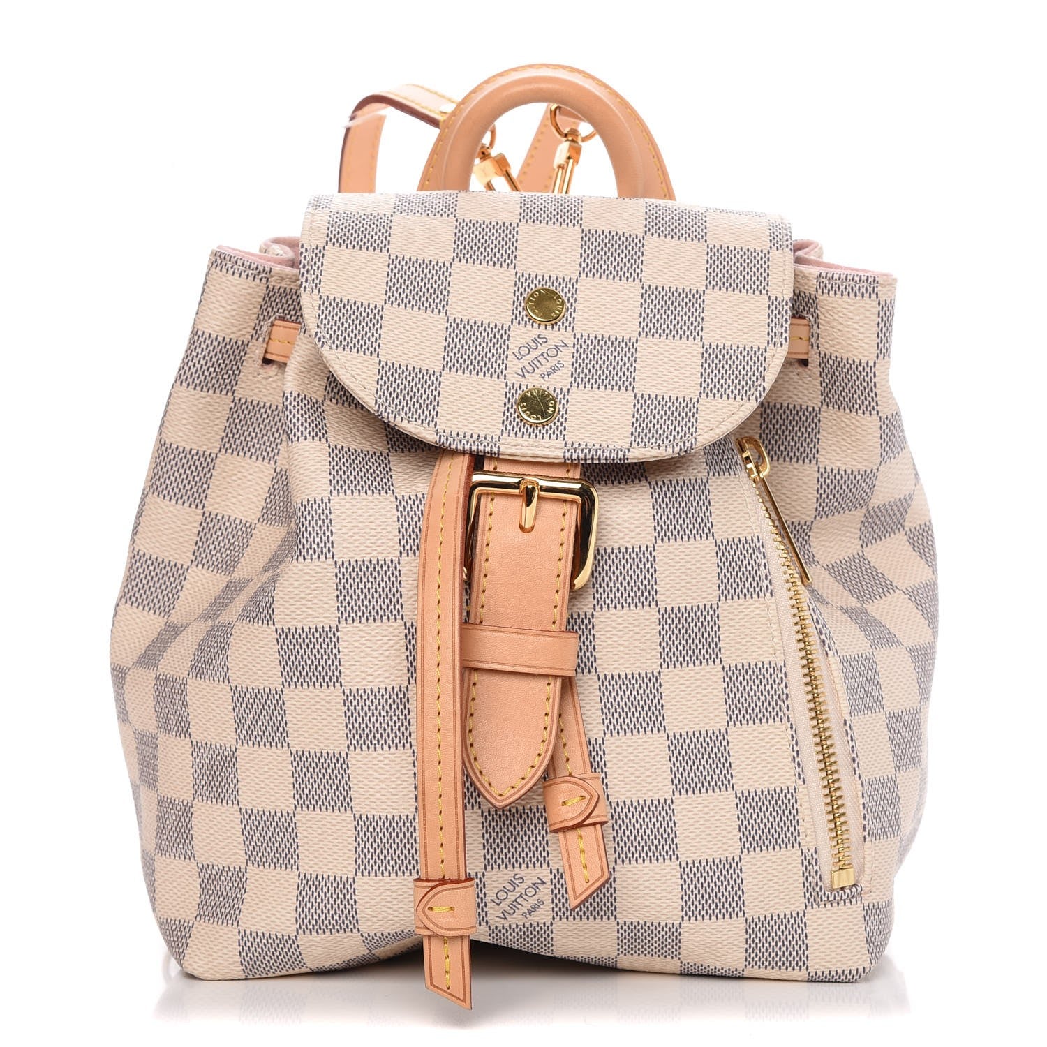 Louis Vuitton Damier Azur Sperone BB Backpack 1 of 10