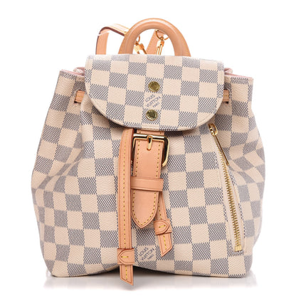 Louis Vuitton Damier Azur Sperone BB Backpack 1 of 10