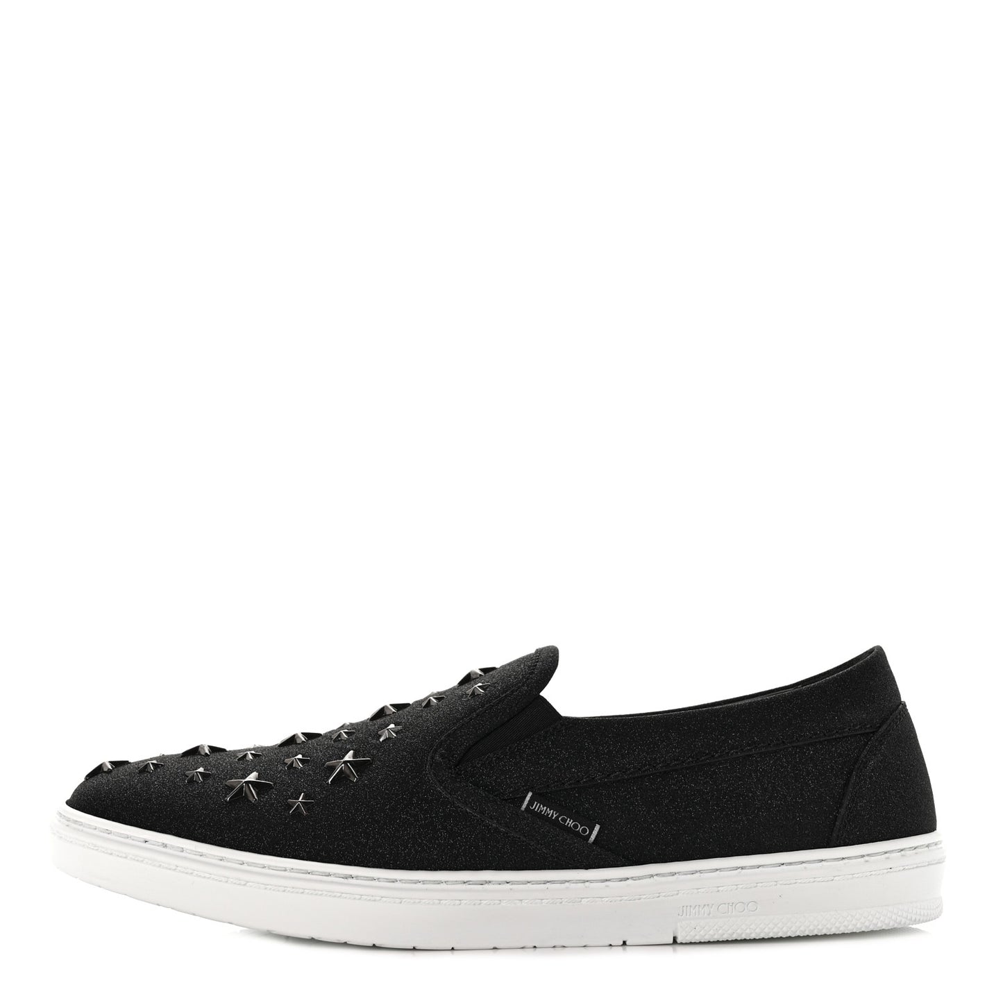 Fine Glitter Suede Mens Grove Sneakers 42.5 Black