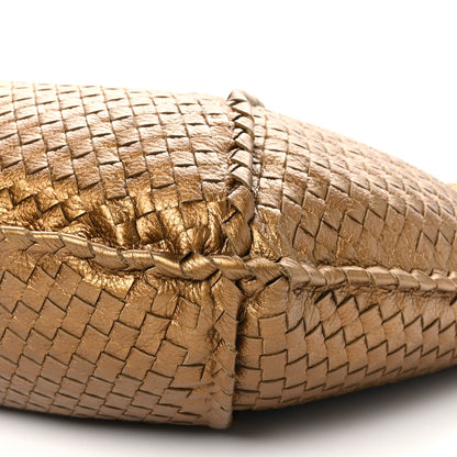 Bottega Veneta Cervo Intrecciato Large Simple Hobo New Bronze 9 of 9