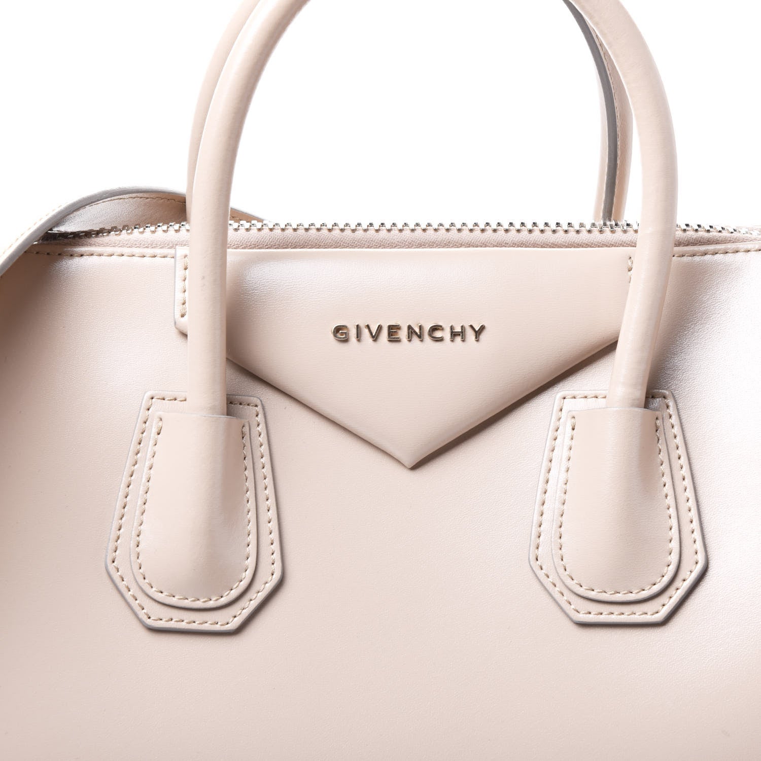 Givenchy Shiny Lord Calfskin Medium Antigona Beige 10 of 11