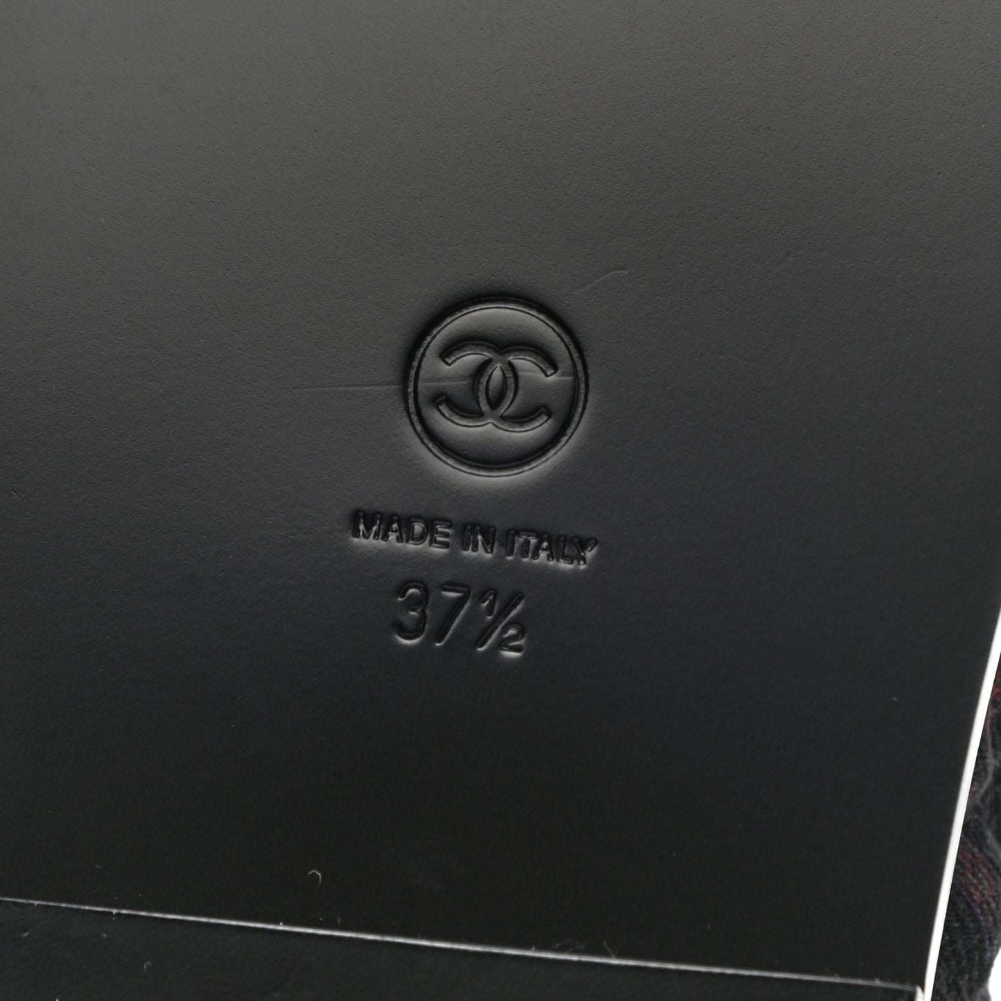 Denim Quilted Dad Sandals 37.5 Black Multicolor