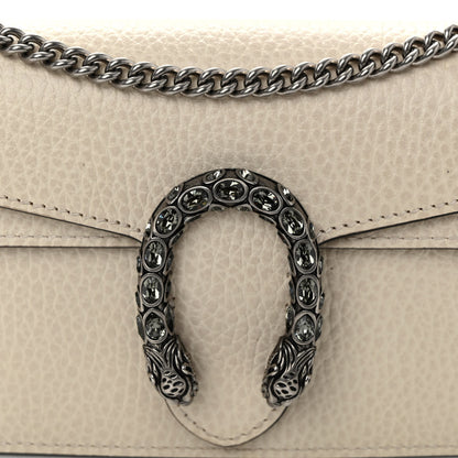 Gucci Dollar Calfskin Crystal Super Mini Dionysus Shoulder Bag Mystic White Black Diamond 7 of 10
