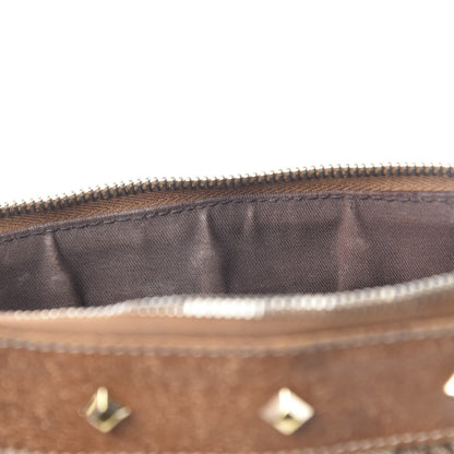 Gucci Monogram Studded Messenger Brown 7 of 19