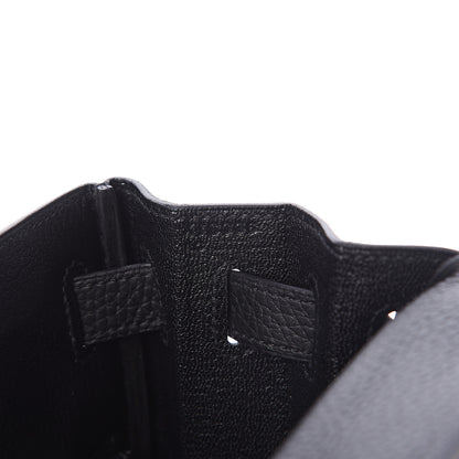 Hermes Togo Kelly Retourne 28 Black 6 of 10
