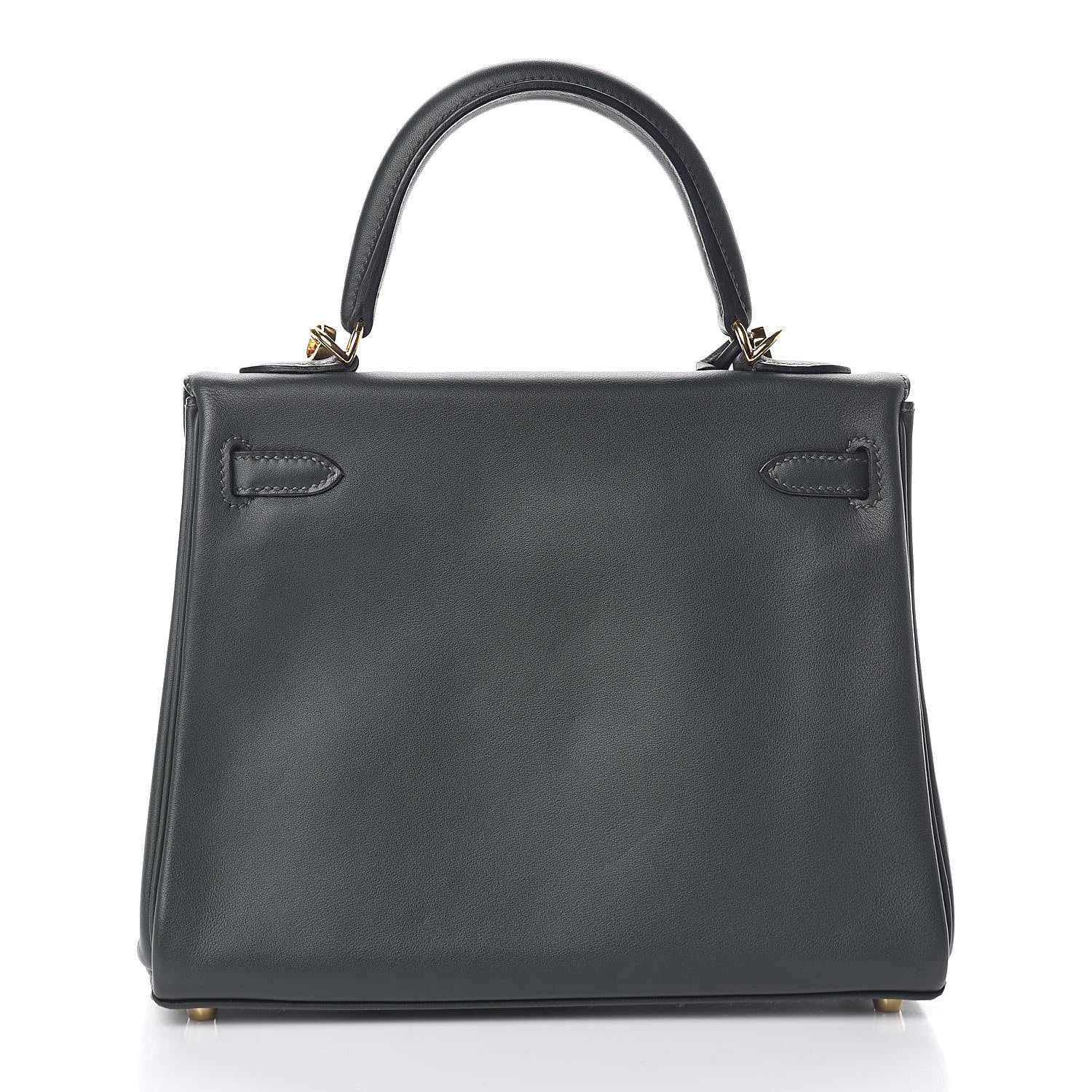 Hermes Swift Kelly Retourne 25 Vert Fonce 4 of 34