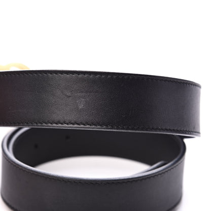Gucci Calfskin Double G 30mm Belt 85 34 Black 4 of 7
