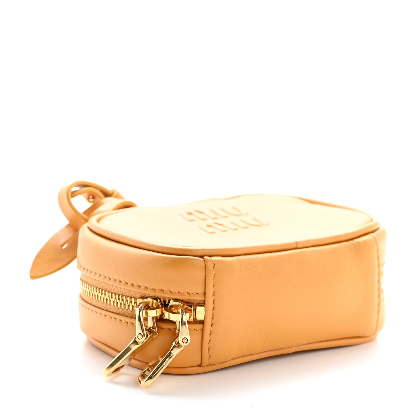 Calfskin Beau Micro Bag Pomegranate Yellow