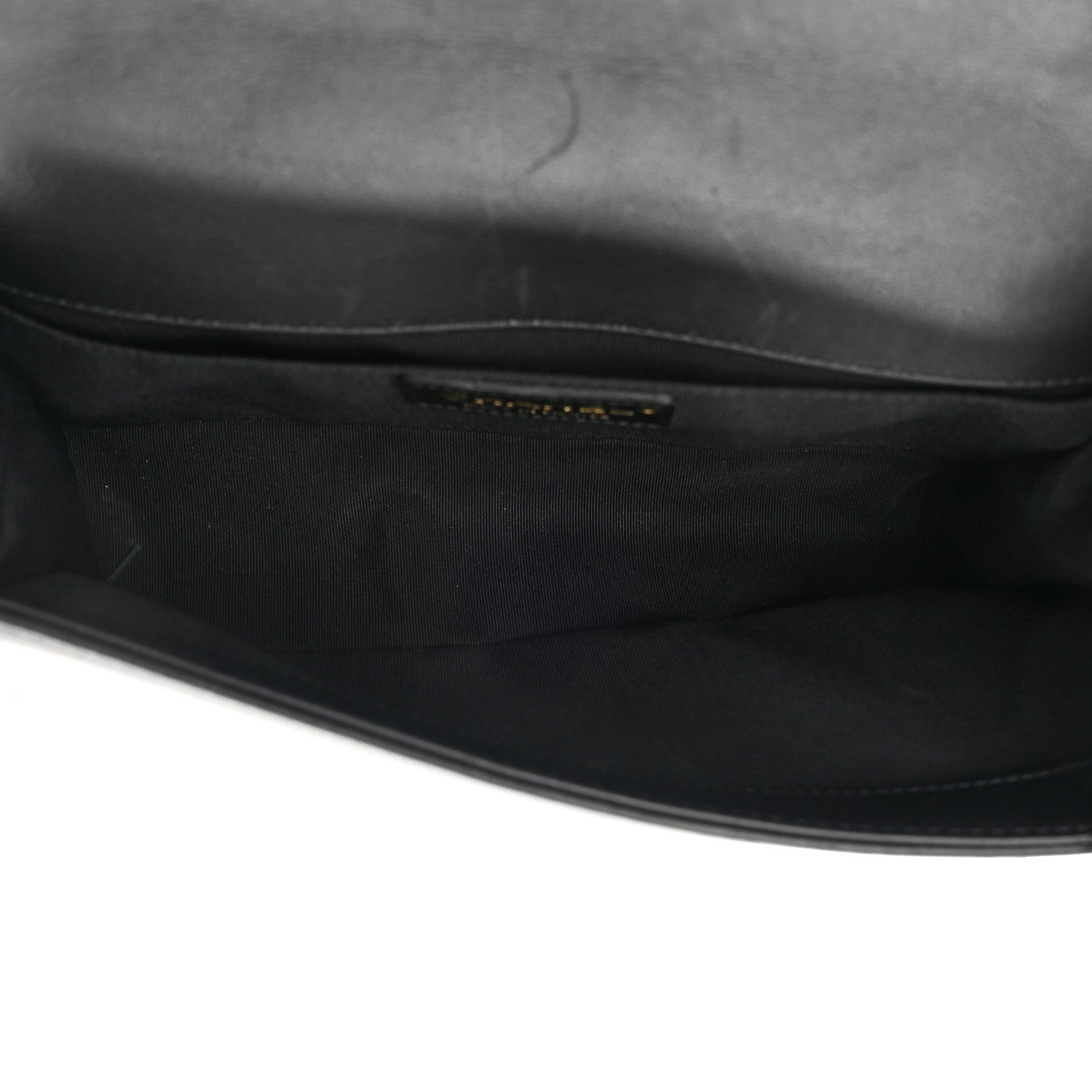 Chanel Calfskin Quilted Medium Boy Top Handle Flap Black 5 of 16