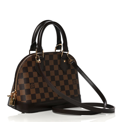 Louis Vuitton Damier Ebene Alma BB 3 of 9