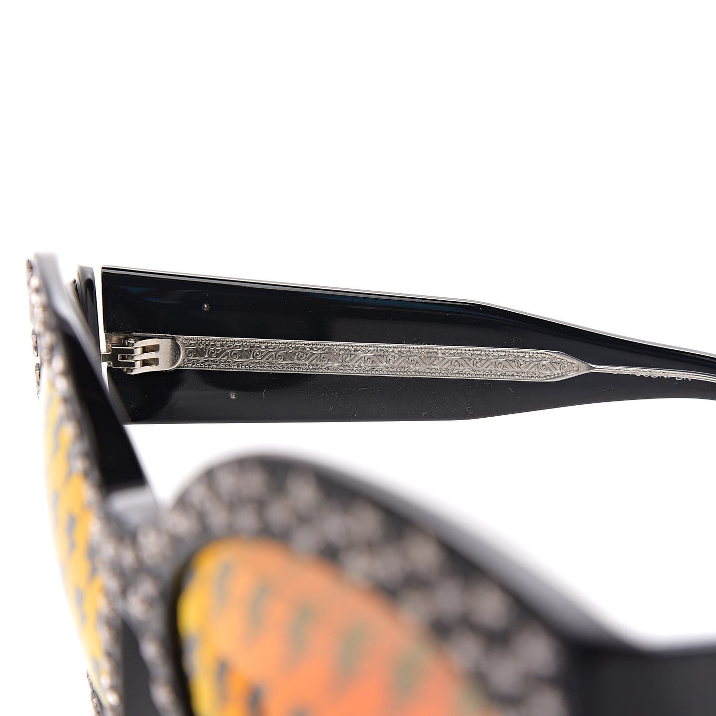 Square Frame Star Sunglasses GG3870S Black