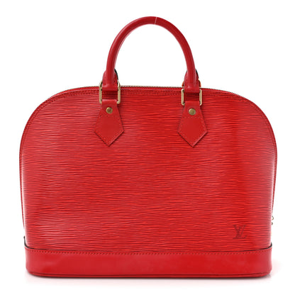 Louis Vuitton Epi Alma PM Castillan Red 1 of 13