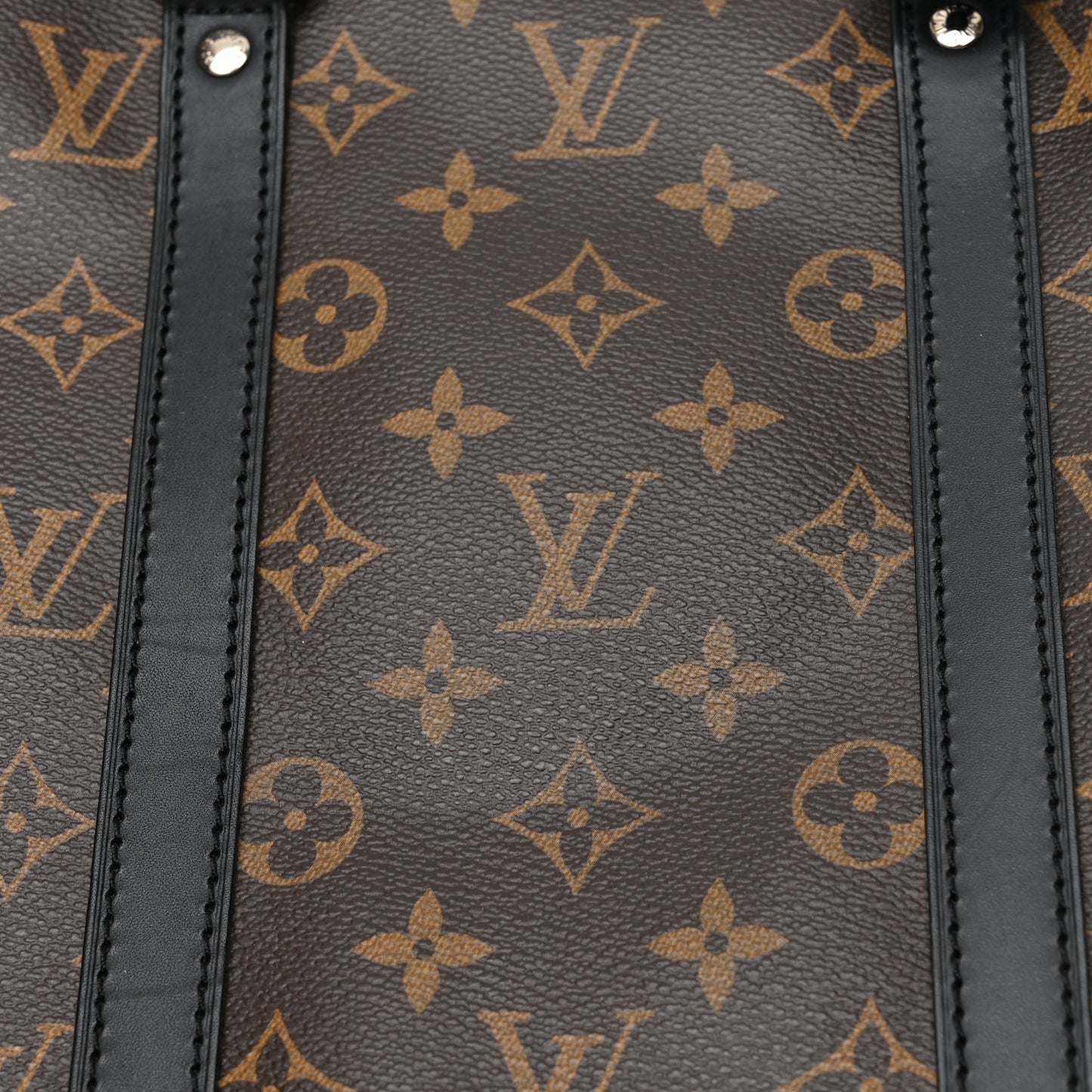 Monogram Macassar Porte Documents Voyage Soft Briefcase