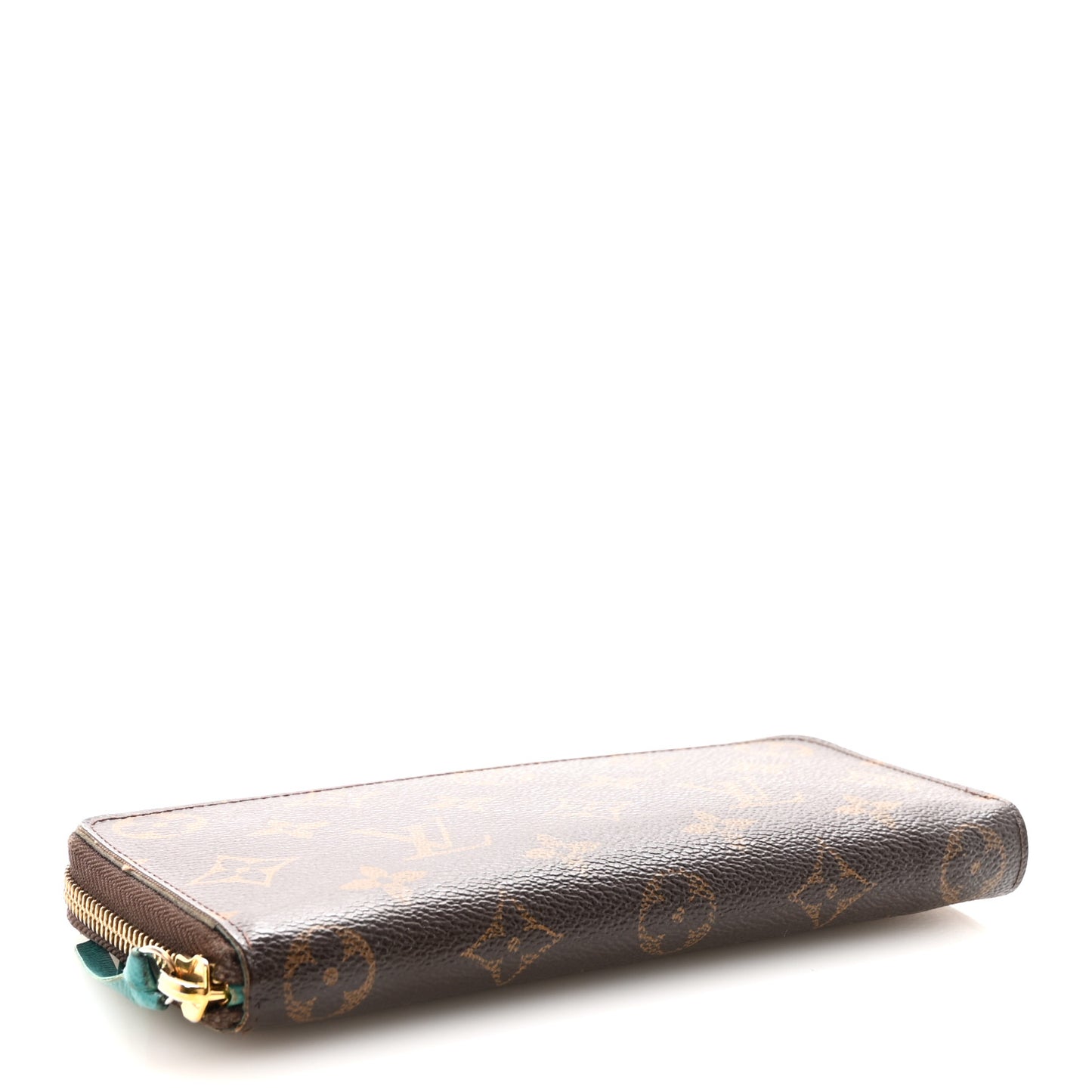 Monogram Clemence Wallet Turquoise