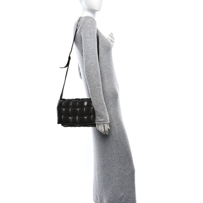 Bottega Veneta Paper Calfskin Maxi Intreccio Padded Cassette Crossbody Bag Fondant 2 of 9