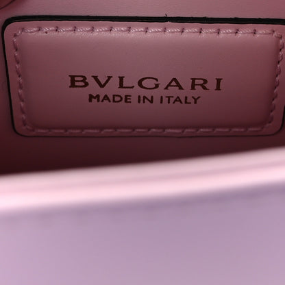 Bulgari Calfskin Small Serpenti Forever Snake Strap Crossbody Bag Light Pink 7 of 10