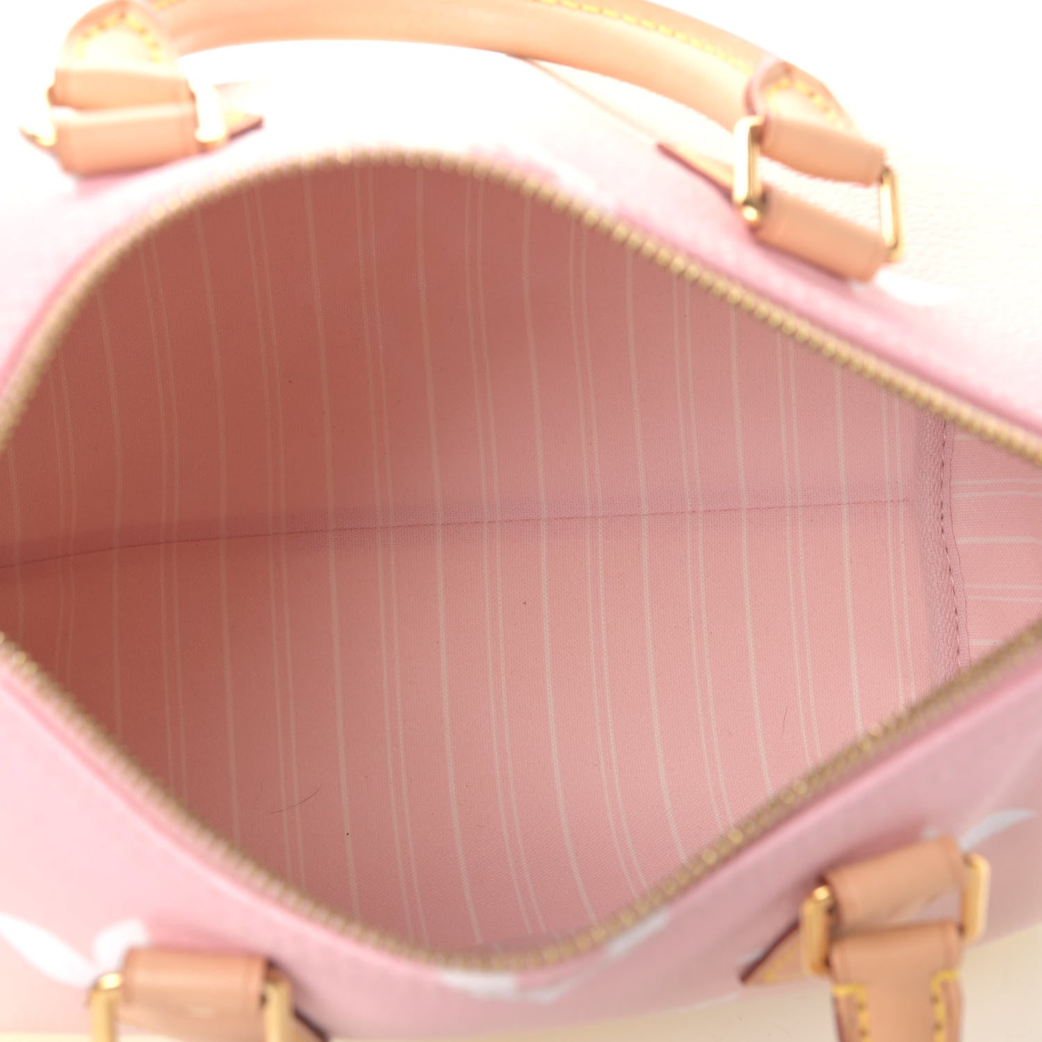 Louis Vuitton Monogram Giant By The Pool Speedy Bandouliere 25 Light Pink 5 of 11