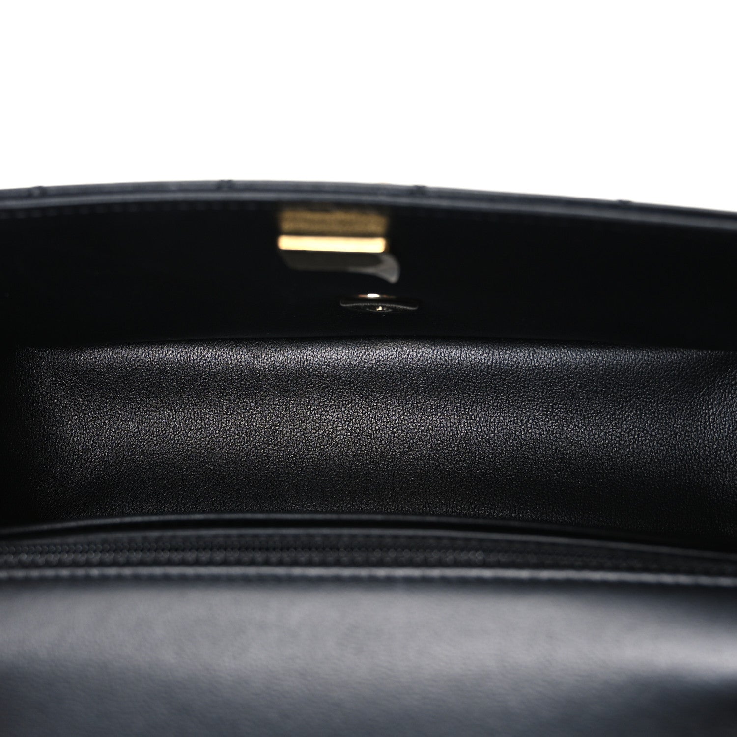 Chanel Lambskin Quilted Mini Rectangular Flap Black 5 of 11