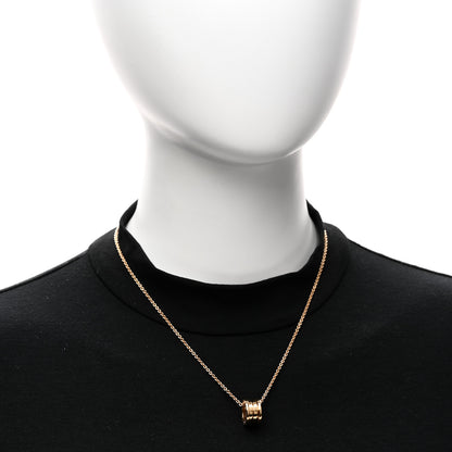 Bulgari 18K Rose Gold B.Zero1 Pendant Necklace 2 of 5