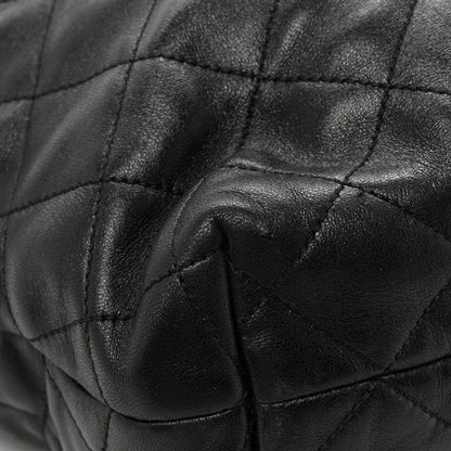 Saint Laurent Lambskin Quilted Maxi Icare Shopping Tote Black 19 of 22