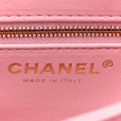 Chanel Lambskin Quilted Small Trendy CC Flap Dual Handle Bag Light Pink 7 of 14