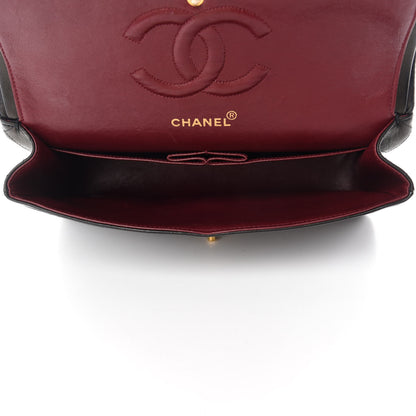 Chanel Lambskin Quilted Medium Double Flap Black 5 of 15