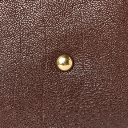 Saint Laurent Linen Belle de Jour Cabas Tote Brown 11 of 11