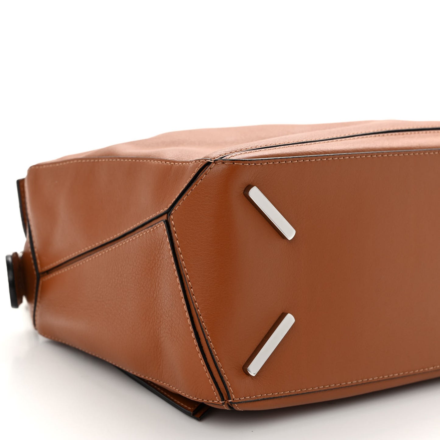 Calfskin Medium Puzzle Bag Tan