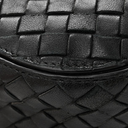 Bottega Veneta BOTTEGA VENETA Nappa Intrecciato Small Loop Ebano 16 of 16